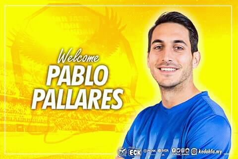 Biodata Pablo Pallares Pemain Import Baharu Kedah 2018 Biodata Pablo Pallares Pemain Import Baharu Kedah 2018