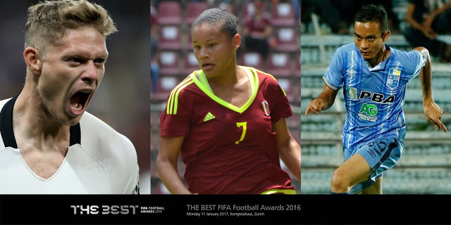 Undi Faiz Subri Top 3 FIFA Puskas Award 2016