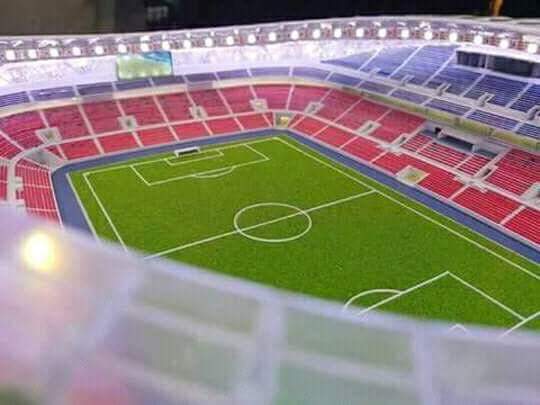 Gambar Rekabentuk Stadium Bolasepak JDT Baharu 